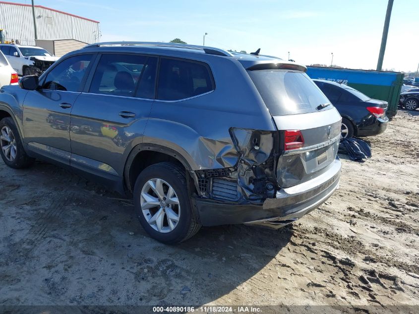 2018 Volkswagen Atlas 3.6L V6 Se VIN: 1V2CR2CA6JC515778 Lot: 40890186