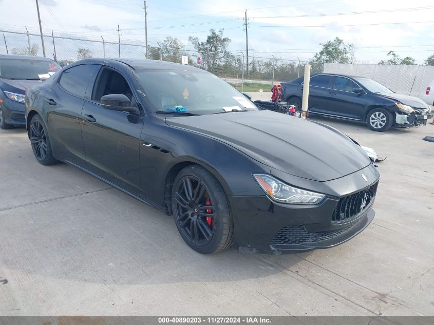 VIN ZAM57XSS7H1249664 2017 Maserati Ghibli no.1