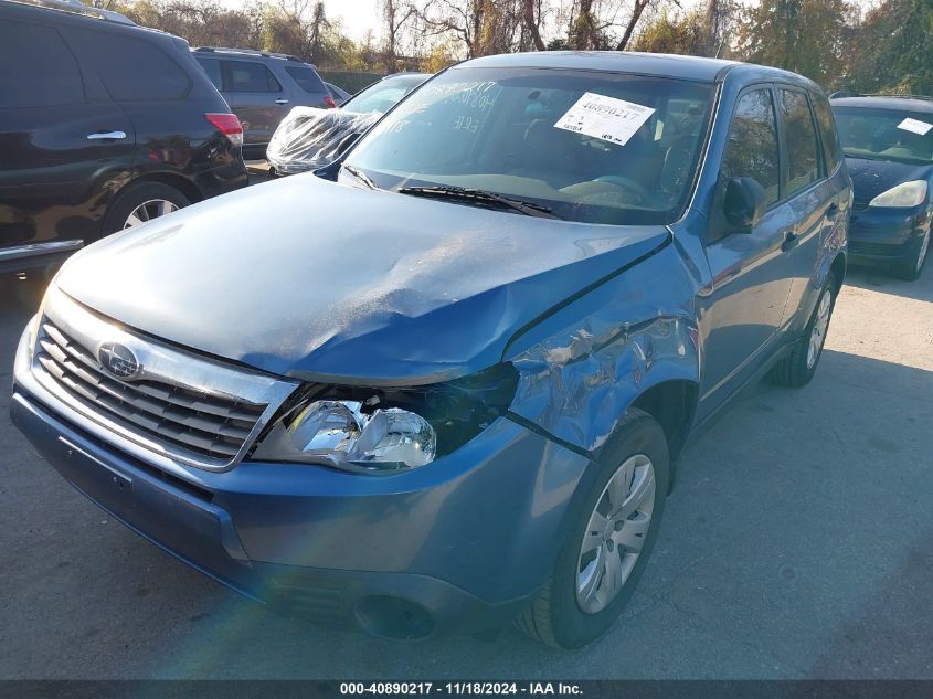 2009 Subaru Forester 2.5X VIN: JF2SH61619H729597 Lot: 40890217