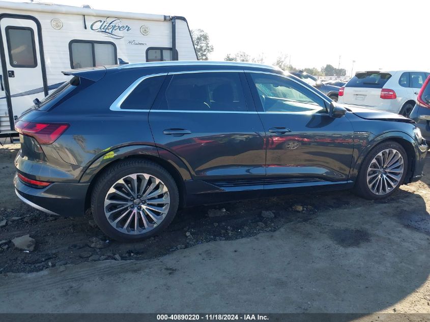 2019 Audi E-Tron Premium Plus VIN: WA1VABGE8KB024564 Lot: 40890220