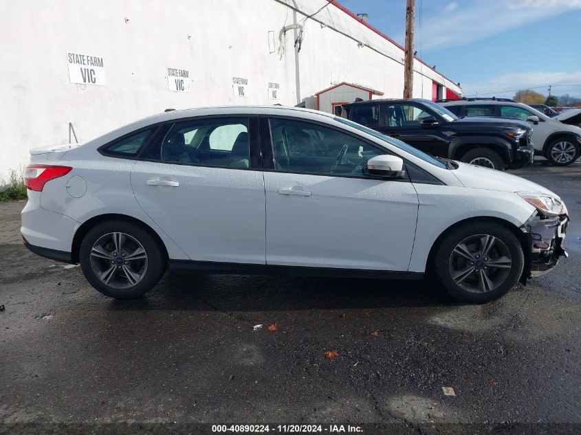 2014 Ford Focus Se VIN: 1FADP3F28EL341942 Lot: 40890224