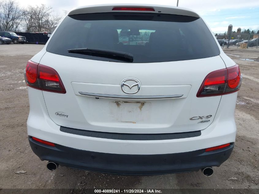 2015 Mazda Cx-9 Grand Touring VIN: JM3TB3DA4F0463190 Lot: 40890241