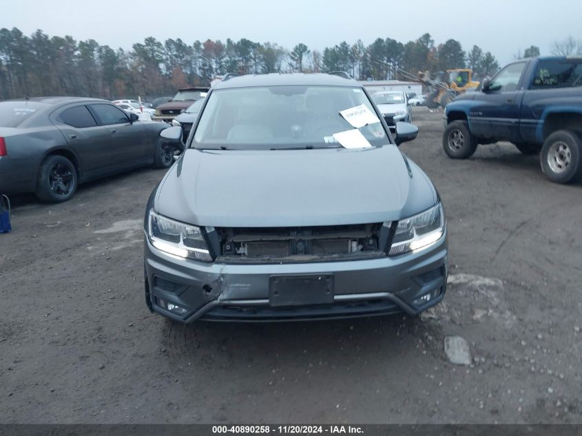 2018 Volkswagen Tiguan 2.0T Se/Sel VIN: 3VV2B7AX1JM037257 Lot: 40890258