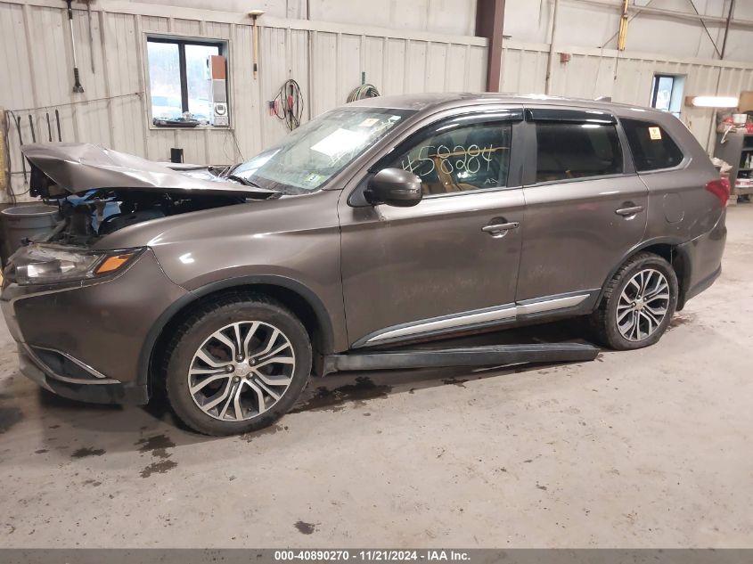 2017 Mitsubishi Outlander Se VIN: JA4AZ3A31HZ058284 Lot: 40890270