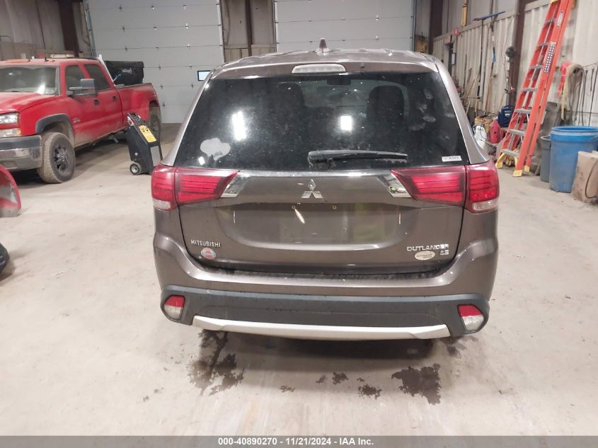 2017 Mitsubishi Outlander Se VIN: JA4AZ3A31HZ058284 Lot: 40890270