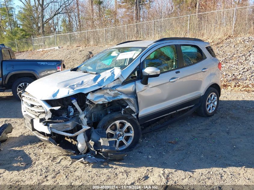 2018 Ford Ecosport Se VIN: MAJ6P1UL2JC225753 Lot: 40890274