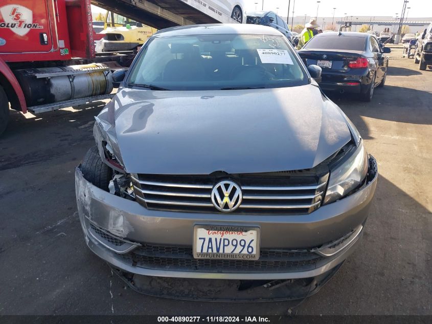 2013 Volkswagen Passat 2.5L Se VIN: 1VWBP7A31DC135527 Lot: 40890277