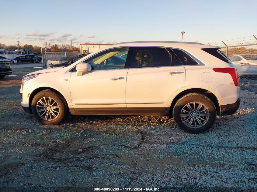 2017 Cadillac Xt5 Luxury VIN: 1GYKNBRS1HZ127335 Lot: 40890289