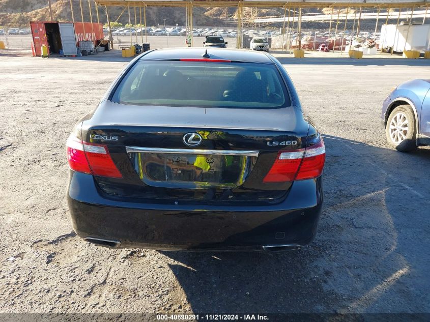 2009 LEXUS LS VIN: JTHBL46F095091434