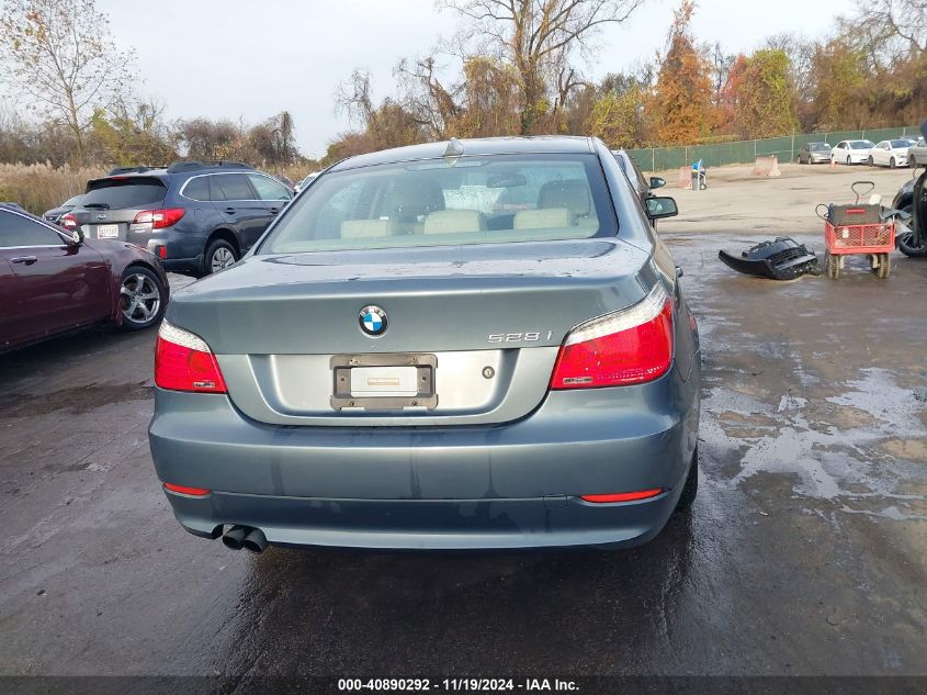 2008 BMW 528I VIN: WBANU53558C112203 Lot: 40890292