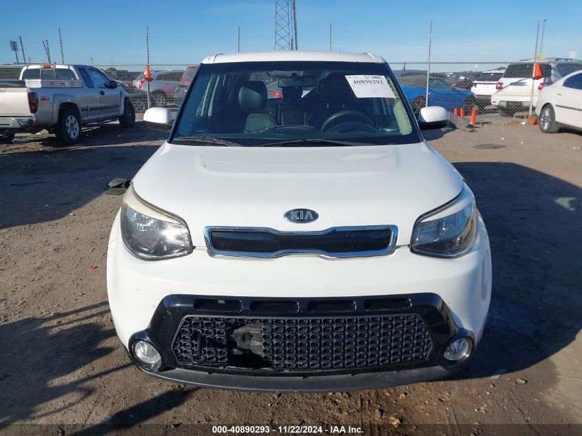 2016 Kia Soul + VIN: KNDJP3A5XG7307687 Lot: 40890293