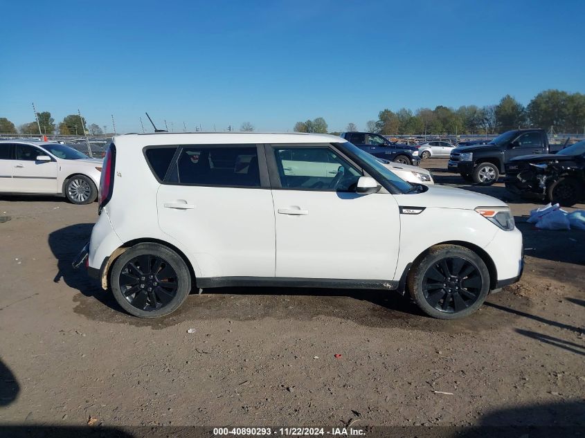 2016 Kia Soul + VIN: KNDJP3A5XG7307687 Lot: 40890293