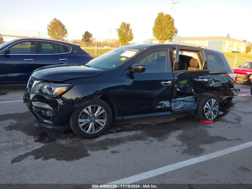 2019 Nissan Pathfinder Sv VIN: 5N1DR2MM0KC623731 Lot: 40890326