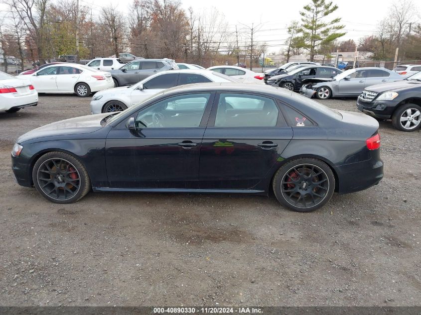 2014 Audi A4 Premium Plus VIN: WAUFFAFLXEN003611 Lot: 40890330