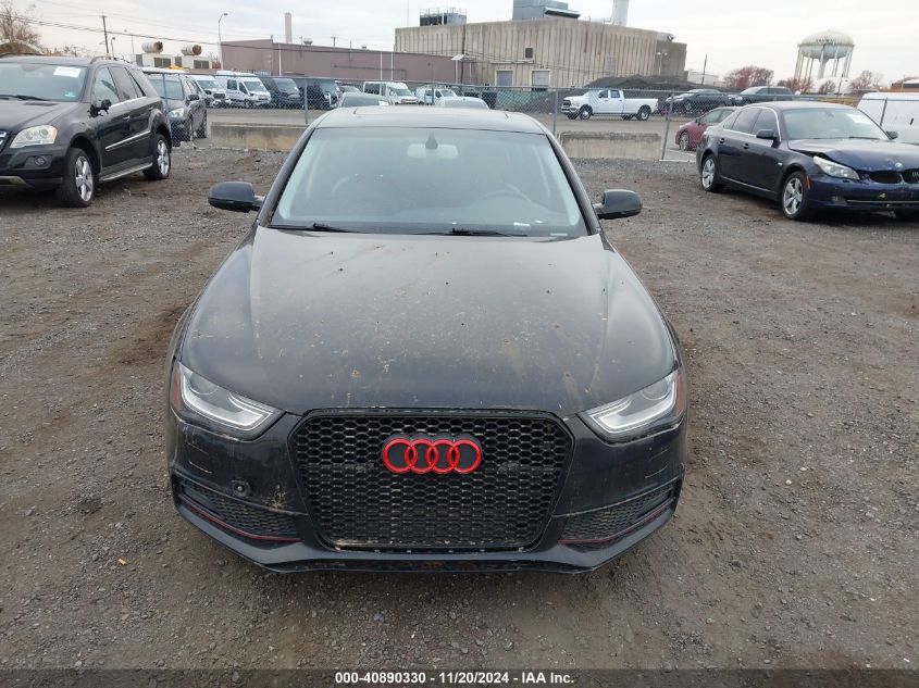 2014 Audi A4 Premium Plus VIN: WAUFFAFLXEN003611 Lot: 40890330