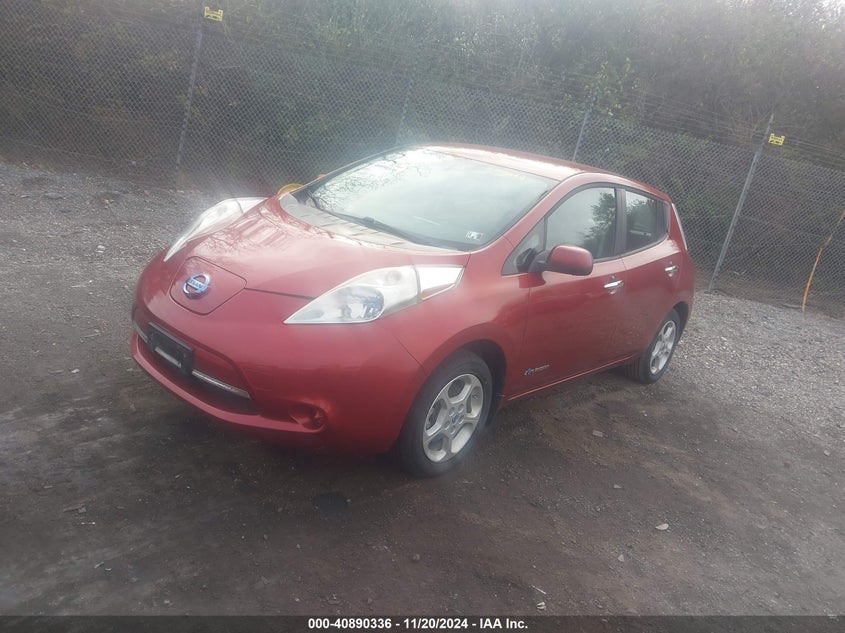 2014 NISSAN LEAF SV - 1N4AZ0CP7EC339322