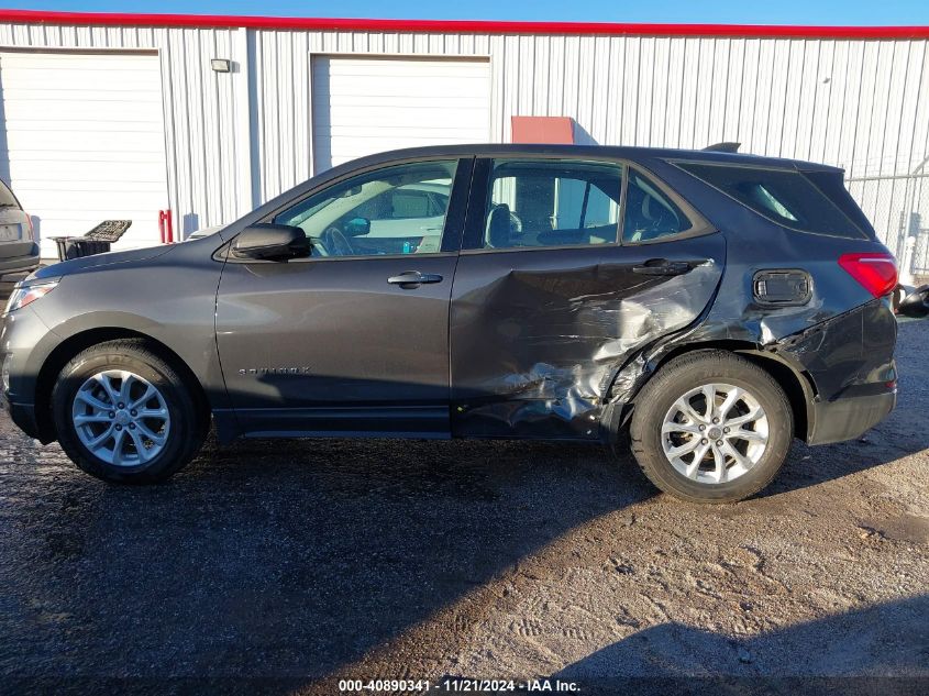 2018 Chevrolet Equinox Ls VIN: 2GNAXHEV0J6293773 Lot: 40890341