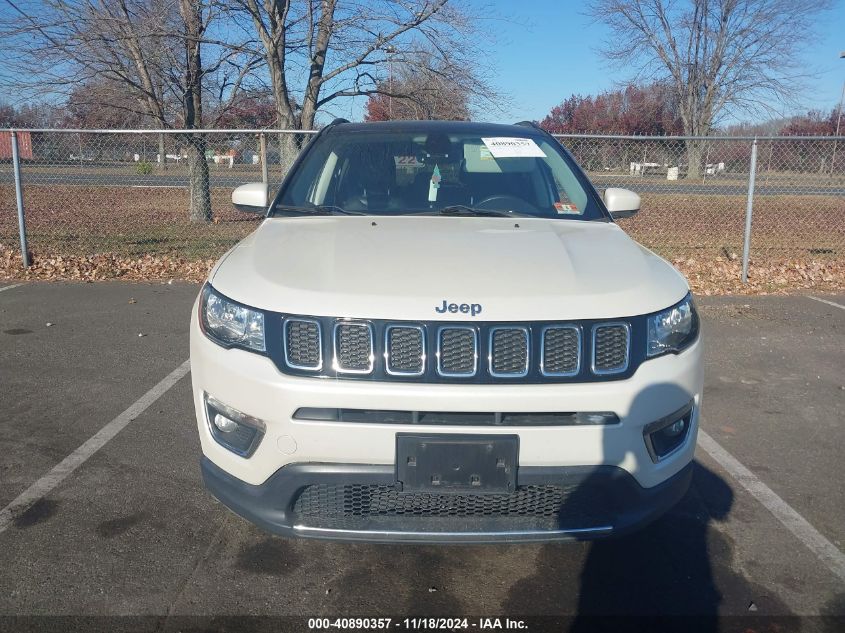 2017 Jeep New Compass Limited 4X4 VIN: 3C4NJDCB8HT628054 Lot: 40890357