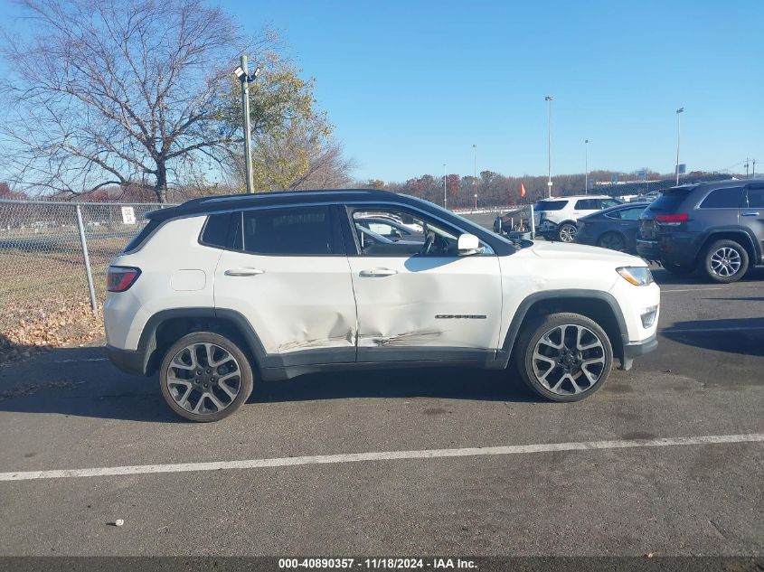 2017 Jeep New Compass Limited 4X4 VIN: 3C4NJDCB8HT628054 Lot: 40890357