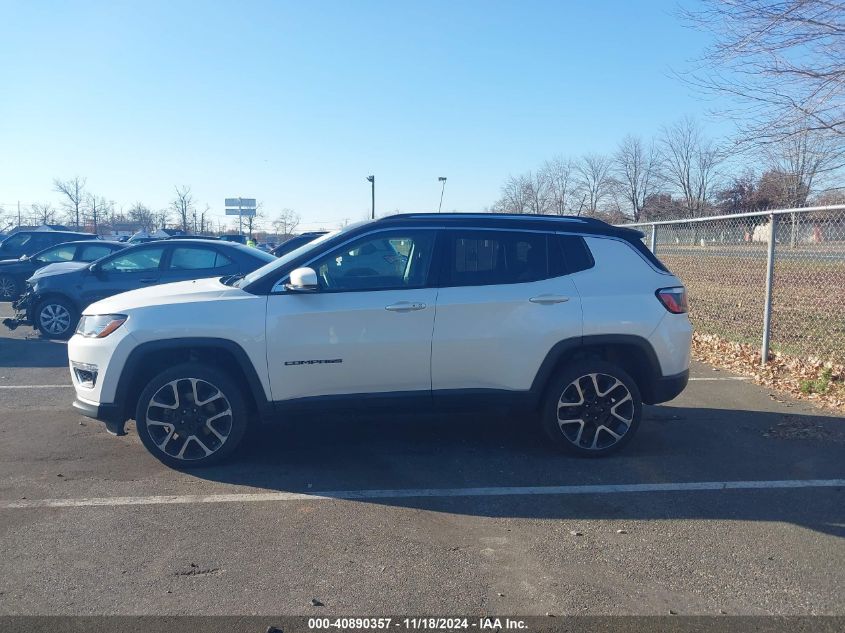 2017 Jeep New Compass Limited 4X4 VIN: 3C4NJDCB8HT628054 Lot: 40890357