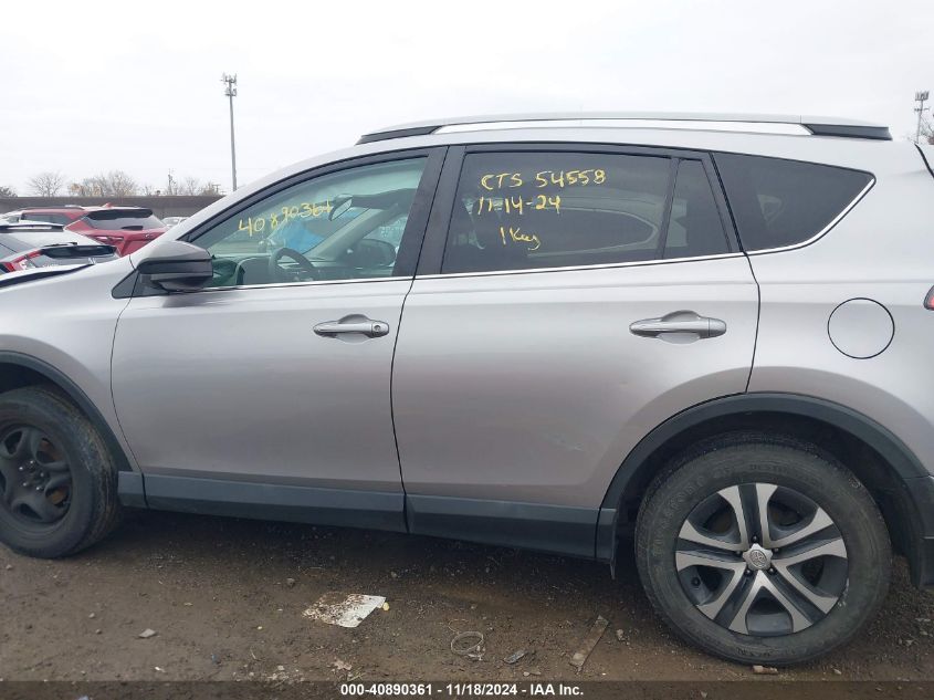 2017 Toyota Rav4 Le VIN: 2T3BFREV9HW587905 Lot: 40890361