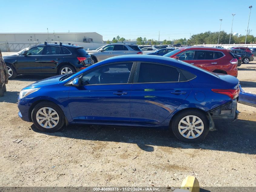 2018 Hyundai Accent Se VIN: 3KPC24A38JE026409 Lot: 40890375