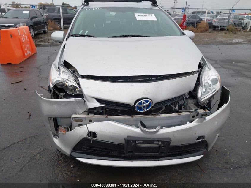 2013 Toyota Prius Three VIN: JTDKN3DU2D5672000 Lot: 40890381