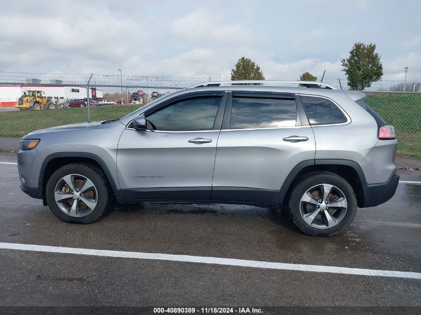 2019 Jeep Cherokee Limited 4X4 VIN: 1C4PJMDX6KD155674 Lot: 40890389