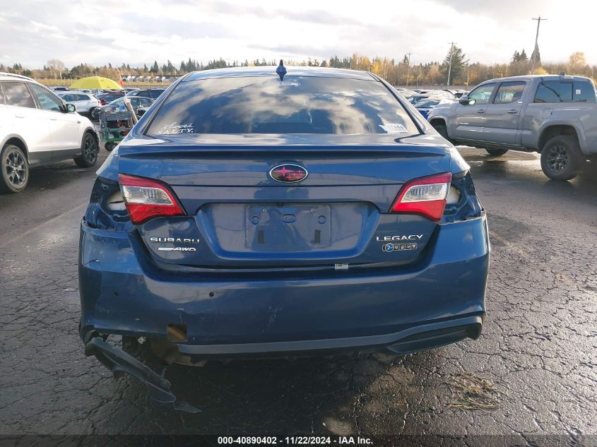 2019 Subaru Legacy 2.5I Limited VIN: 4S3BNAN62K3028672 Lot: 40890402