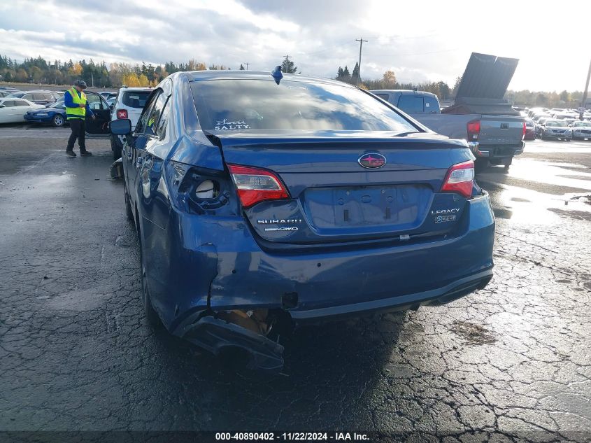 2019 Subaru Legacy 2.5I Limited VIN: 4S3BNAN62K3028672 Lot: 40890402