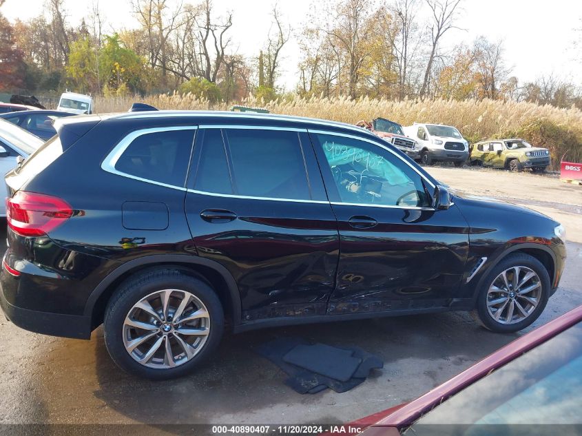 2019 BMW X3 XDRIVE30I - 5UXTR9C54KLP88246