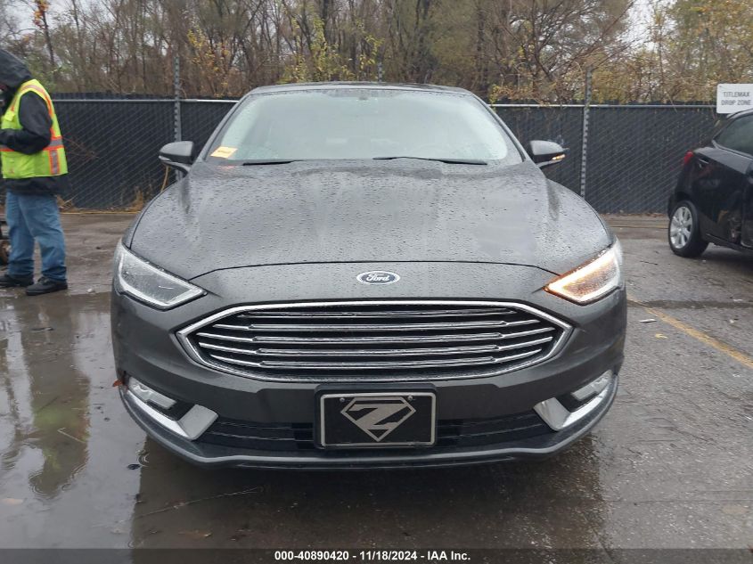 2017 Ford Fusion Se VIN: 3FA6P0HD7HR128184 Lot: 40890420