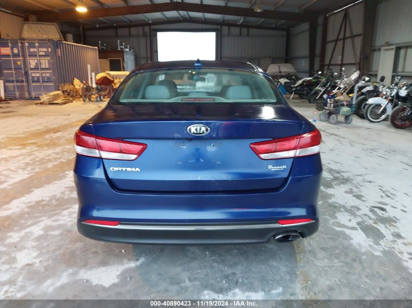 2017 Kia Optima Lx VIN: 5XXGT4L3XHG125696 Lot: 40890423