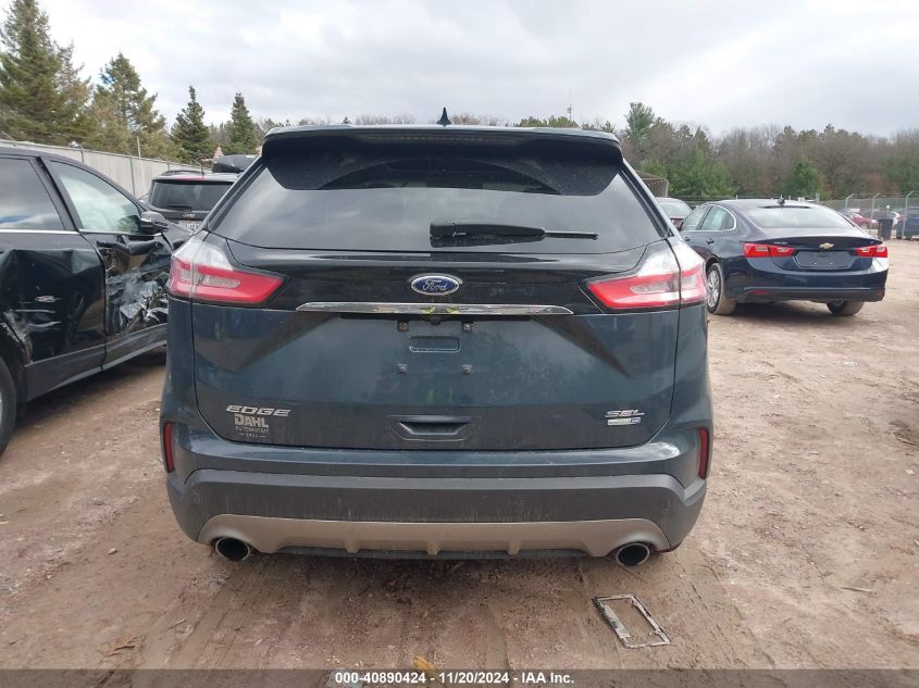 2019 Ford Edge Sel VIN: 2FMPK4J90KBB03784 Lot: 40890424