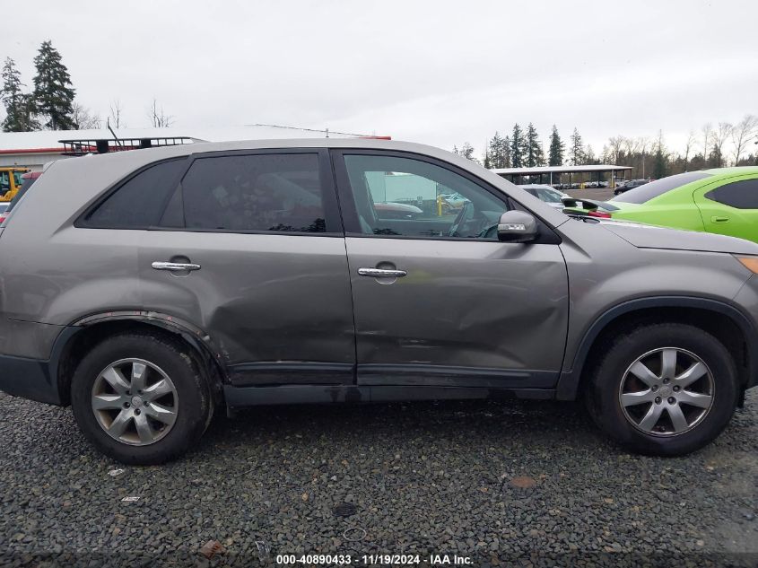 2011 Kia Sorento Lx VIN: 5XYKT3A13BG035735 Lot: 40890433