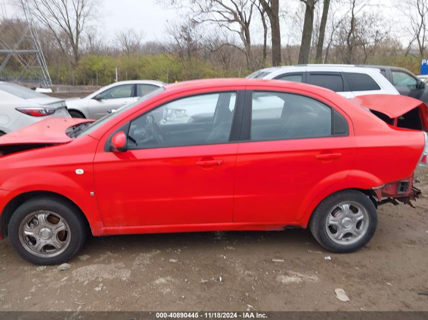 2008 Chevrolet Aveo Ls VIN: KL1TD56618B052786 Lot: 40890445