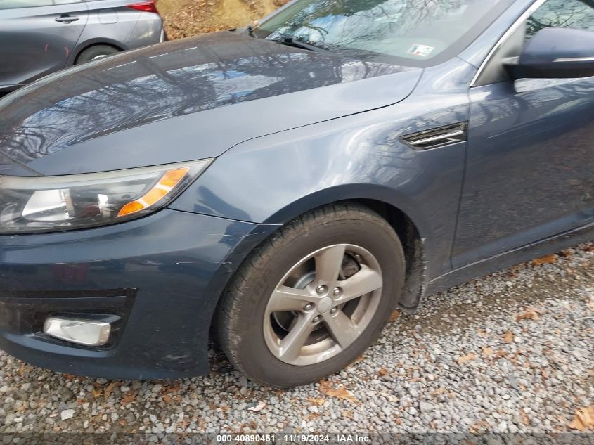 2015 Kia Optima Lx VIN: 5XXGM4A71FG473998 Lot: 40890451