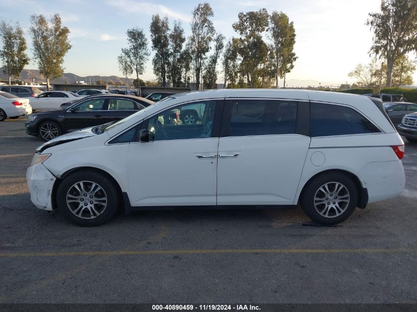 2012 Honda Odyssey Ex-L VIN: 5FNRL5H65CB059555 Lot: 40890459