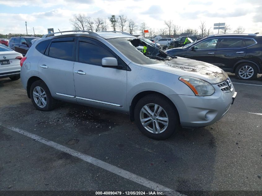 VIN JN8AS5MV2DW114722 2013 Nissan Rogue, SV no.1