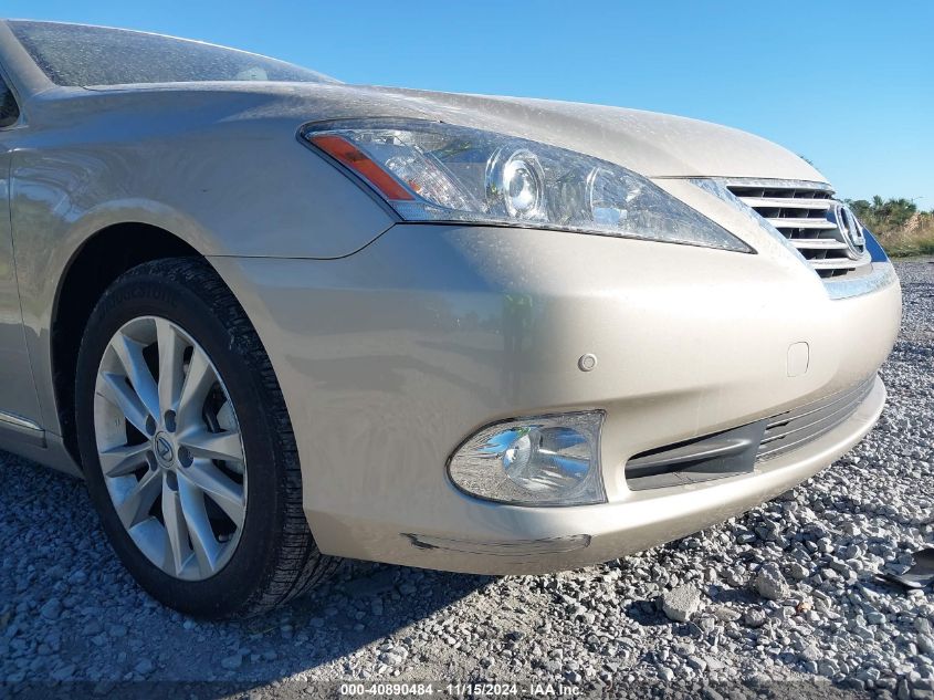 2012 Lexus Es 350 VIN: JTHBK1EG5C2502394 Lot: 40890484