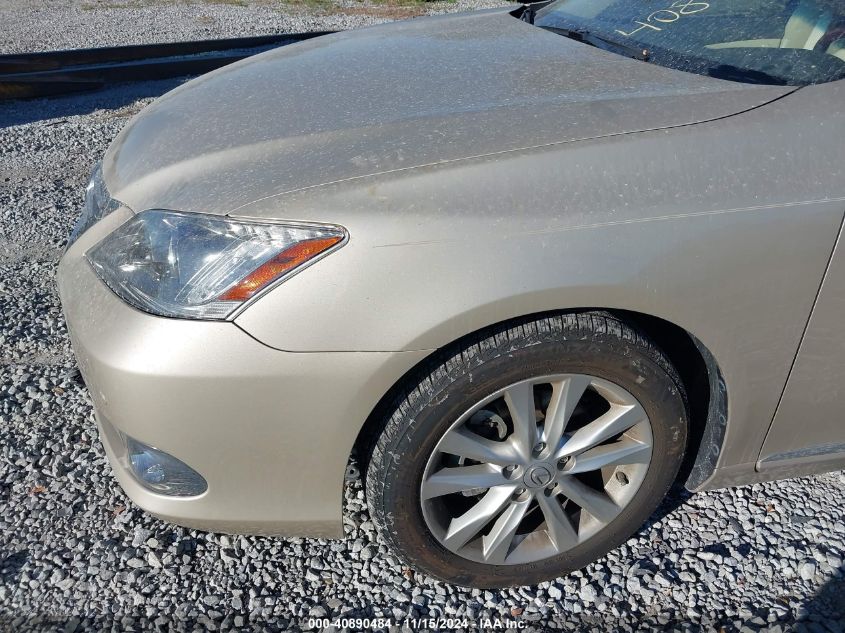 2012 Lexus Es 350 VIN: JTHBK1EG5C2502394 Lot: 40890484