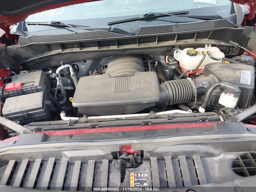 2021 CHEVROLET SILVERADO 1500 4WD  SHORT BED LTZ - 1GCUYGED5MZ304179