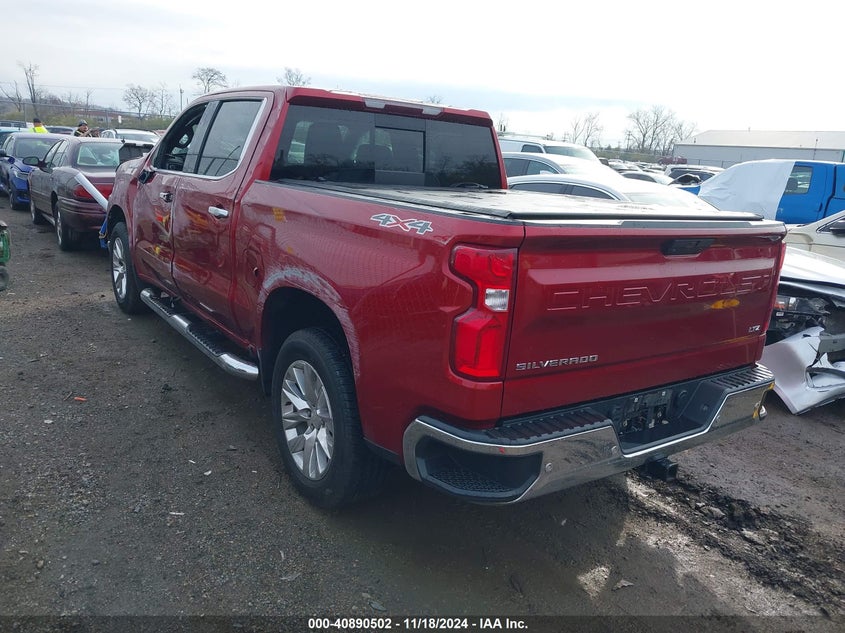 2021 CHEVROLET SILVERADO 1500 4WD  SHORT BED LTZ - 1GCUYGED5MZ304179