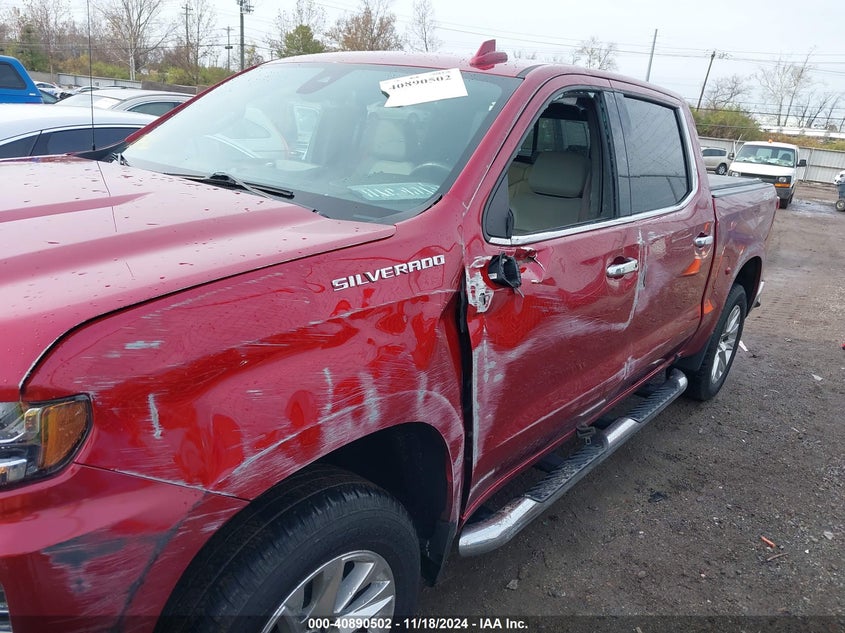 2021 CHEVROLET SILVERADO 1500 4WD  SHORT BED LTZ - 1GCUYGED5MZ304179