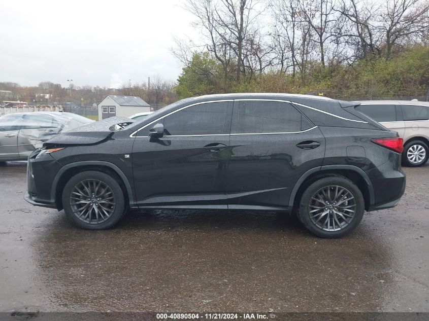 2017 Lexus Rx 350 F Sport VIN: 2T2BZMCA7HC091274 Lot: 40890504