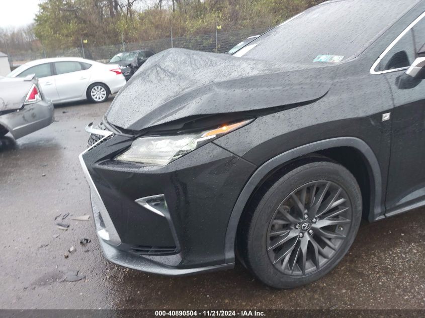 2017 Lexus Rx 350 F Sport VIN: 2T2BZMCA7HC091274 Lot: 40890504