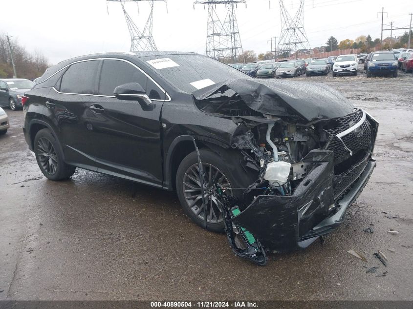 2017 Lexus Rx 350 F Sport VIN: 2T2BZMCA7HC091274 Lot: 40890504