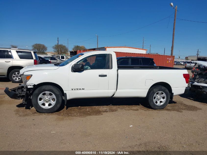 2017 Nissan Titan S VIN: 1N6AA1R72HN542753 Lot: 40890515