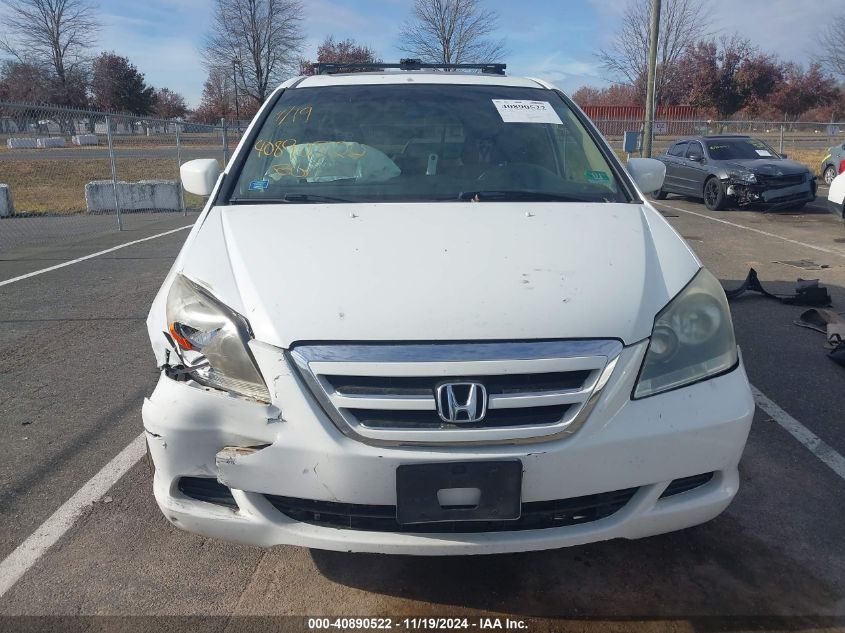 2006 Honda Odyssey Ex-L VIN: 5FNRL38686B411536 Lot: 40890522