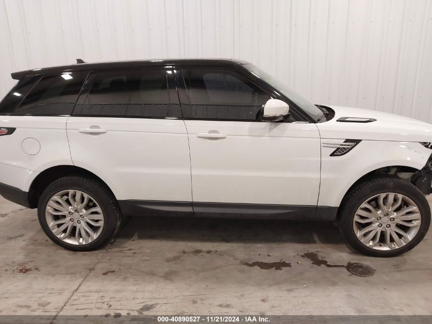 2016 Land Rover Range Rover Sport 3.0L V6 Supercharged Hse VIN: SALWR2VF7GA640468 Lot: 40890527